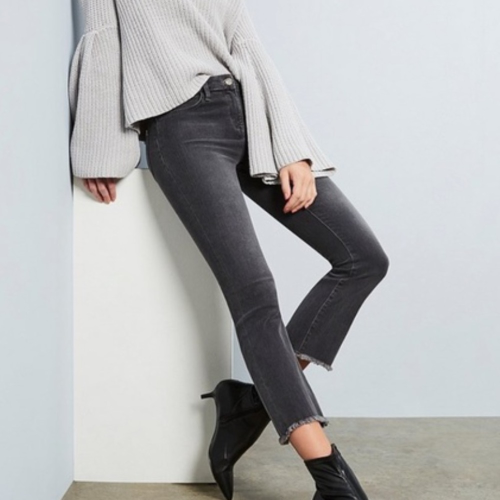 Faded black free people jeans